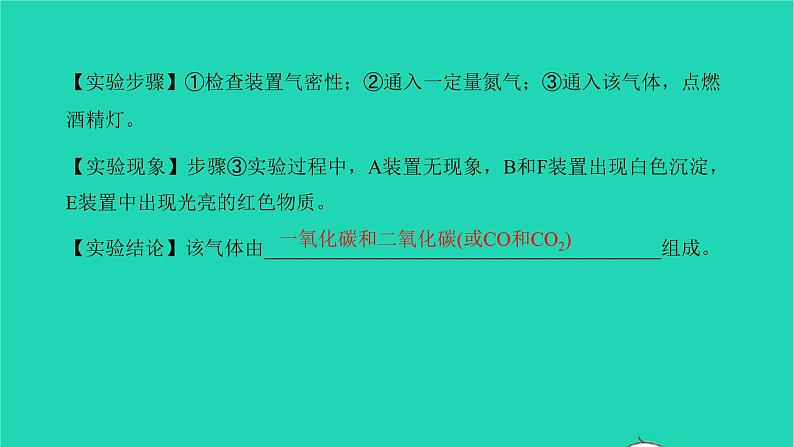 全国版2022中考化学第二篇专题突破能力提升专题八化学实验探究练本课件第7页