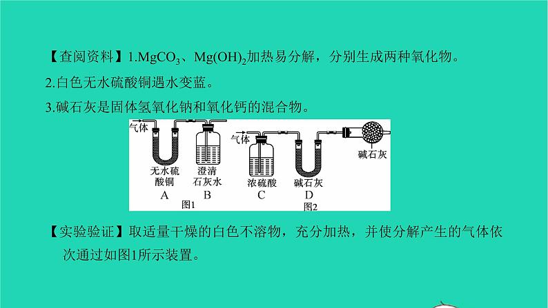 全国版2022中考化学第二篇专题突破能力提升专题八化学实验探究讲本课件第7页
