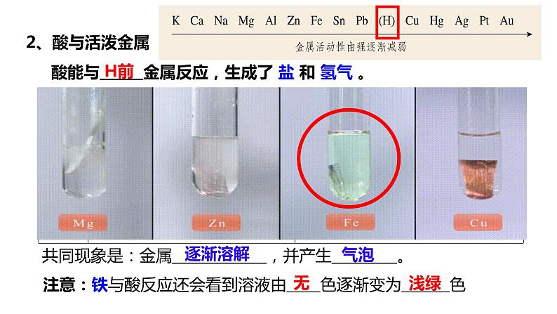 人教版初中化学九年级下册第十单元 课题1  常见的酸和碱  课件06