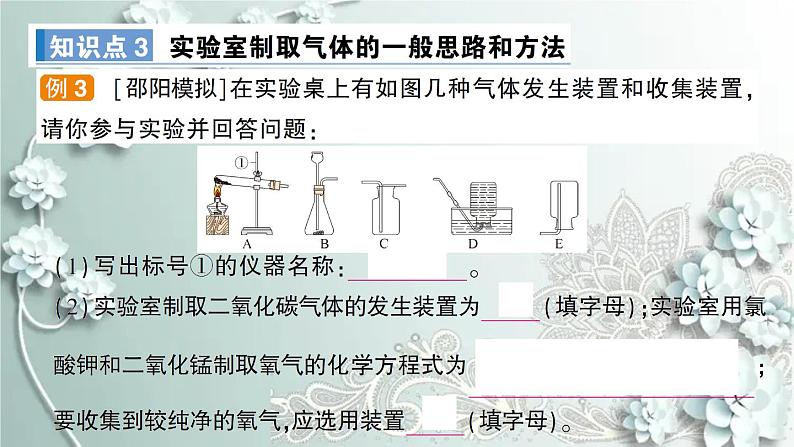 人教版化学九年级上册 课题2 二氧化碳制取的研究 课件第4页