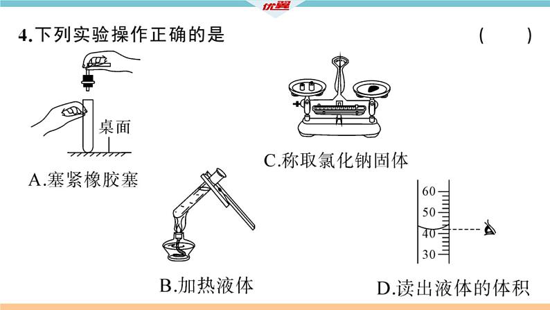 人教版九年级化学下册2020年安徽中考模拟卷第5页