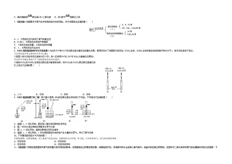 第二单元 我们周围的空气（选拔卷）-【单元测试】2022-2023学年九年级化学上册尖子生选拔卷（人教版）02