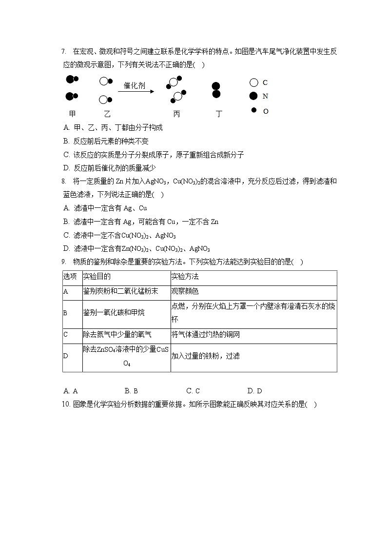 2021-2022学年山西省临汾市尧都区九年级（上）期末化学试卷（含答案解析）02