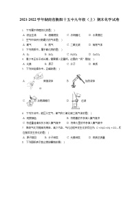 2021-2022学年湖南省衡阳十五中九年级（上）期末化学试卷（含详细答案解析）