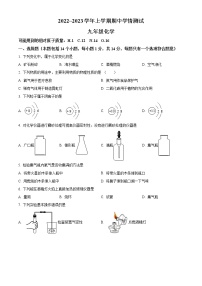 河南省平顶山市郏县2022-2023学年九年级上学期期中化学试题(含答案)