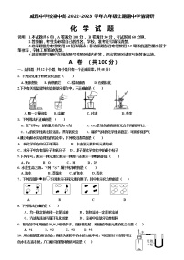 四川省内江市威远中学校2022-2023学年九年级上期期中学情调研化学试题(含答案)