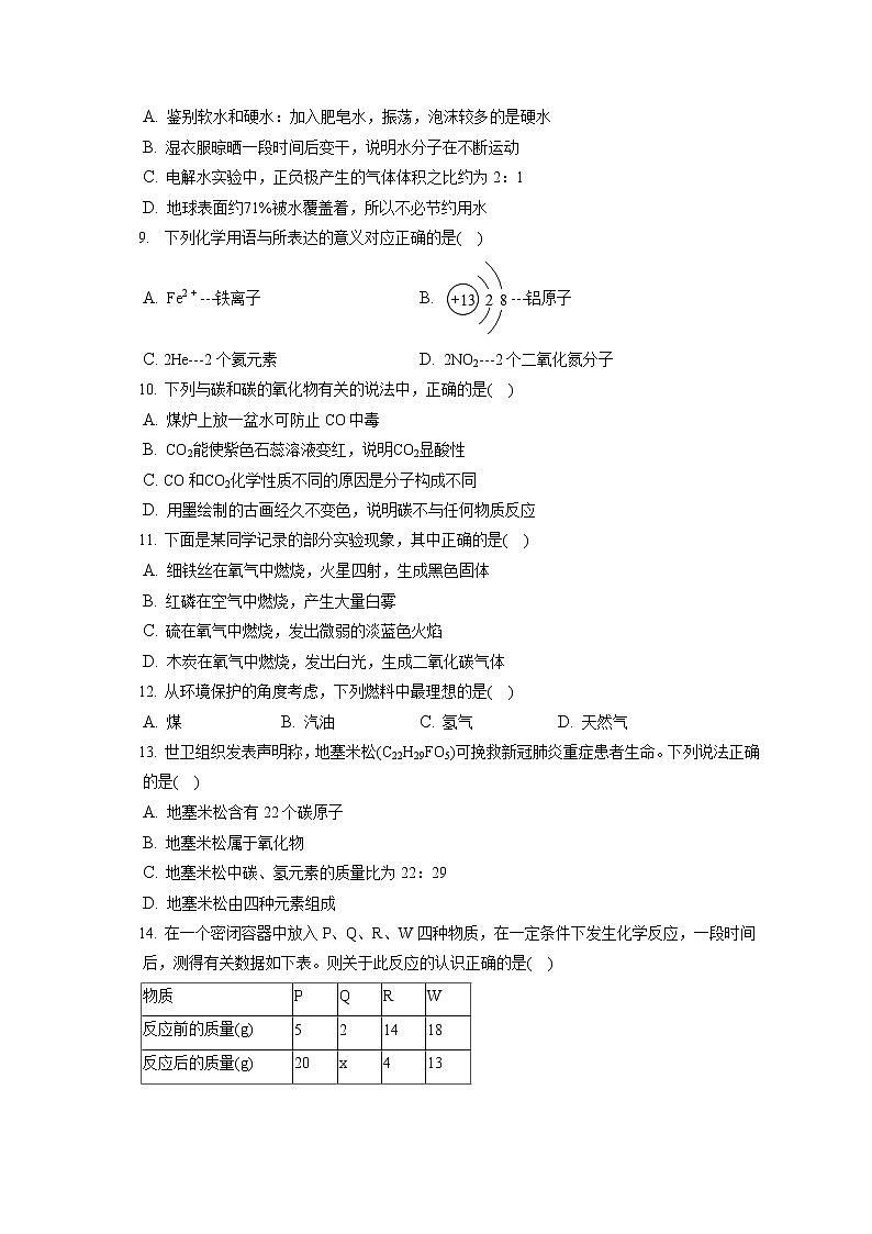 2021-2022学年四川省宜宾市兴文县九年级（上）期末化学试卷（含答案解析）第2页