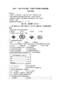 福建省福州市闽侯县2022-2023学年九年级上学期期中化学试题(无答案)