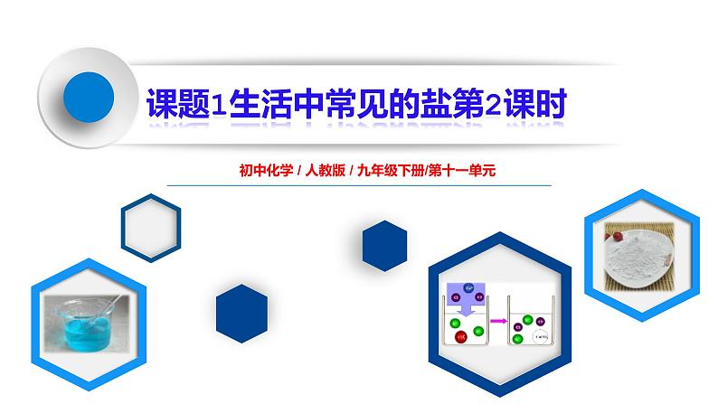 课题1《生活中常见的盐第2课时》课件PPT+教学设计+同步练习01