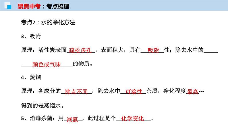 专题03 自然界中的水（考点精讲PPT版）-【满分之路】 中考化学一轮复习精讲精练(全国通用)第6页