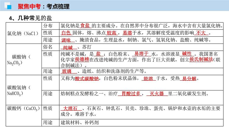 专题08 盐与化肥（考点精讲PPT版）-【满分之路】 中考化学一轮复习精讲精练(全国通用)第5页