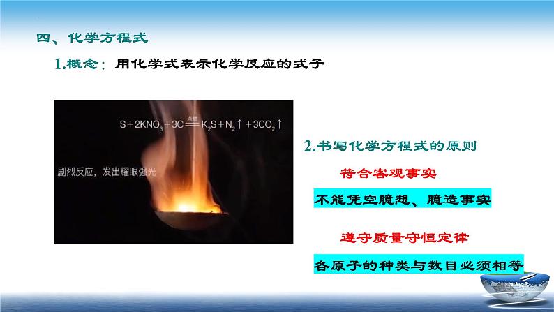 2.3.5 化学变化中的质量守恒（第5课时  化学方程式的书写及意义）-九年级化学第一册同步精品课堂（沪教版·上海） 试卷课件03