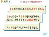 2022秋人教版化学9年级上册第一单元 走进化学世界 课题2 化学是一门以实验为基础的科学