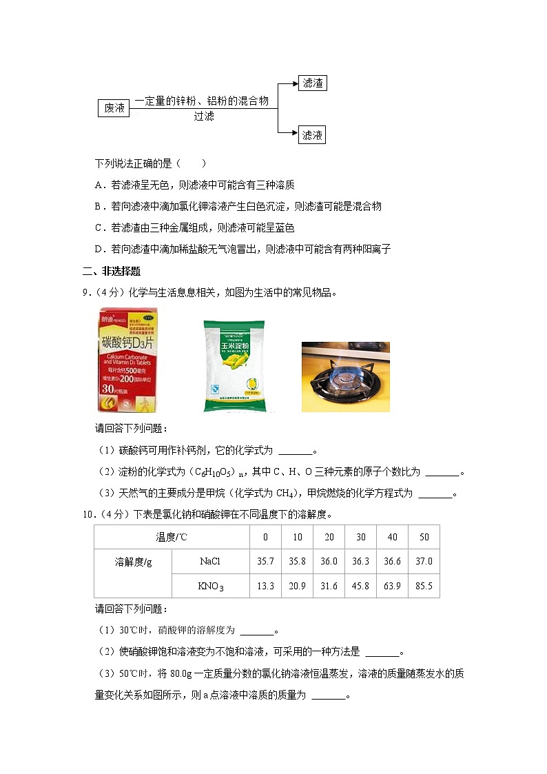 2021年湖北省武汉市中考化学试卷第3页