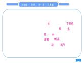 科粤版九年级化学下第八章常见的酸、碱、盐知识归纳习题课件