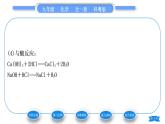 科粤版九年级化学下第八章常见的酸、碱、盐8.2常见的酸和碱第2课时常见的碱　碱溶液的化学性质习题课件