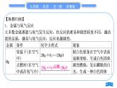科粵版九年級化學(xué)下第六章金屬知識歸納習(xí)題課件
