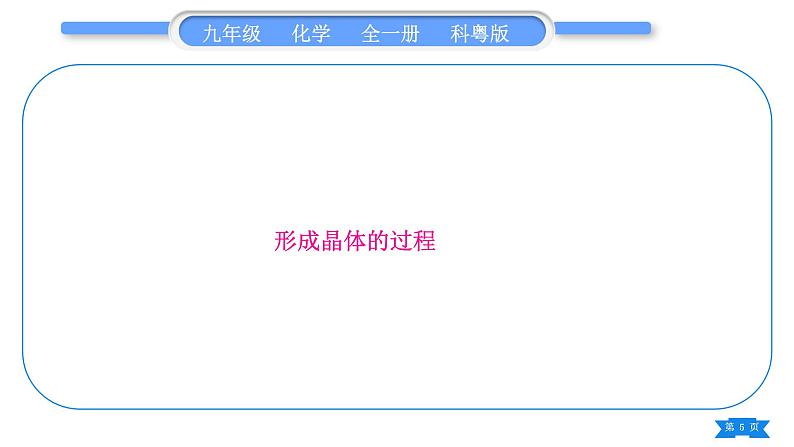 科粤版九年级化学下第七章溶液知识归纳习题课件第5页