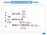 科粤版九年级化学上第四章生命之源——水知识归纳习题课件