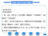 科粤版九年级化学上第五章燃料5.4古生物的“遗产”——化石燃料习题课件