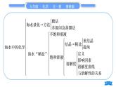 鲁教版九年级化学下第八单元海水中的化学复习与提升习题课件