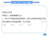 鲁教版九年级化学下第七单元常见的酸和碱复习与提升习题课件