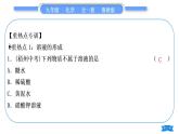 鲁教版九年级化学上第三单元溶液复习与提升习题课件