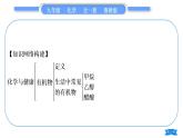 鲁教版九年级化学下第十单元化学与健康复习与提升习题课件