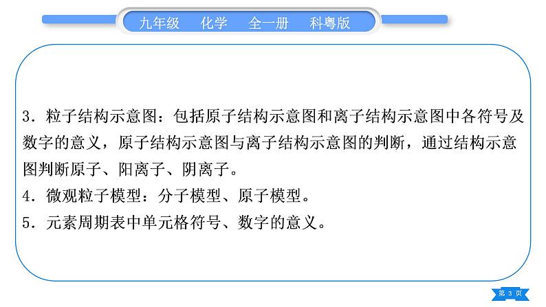 科粤版九年级化学上第三章维持生命之气——氧气3.4物质组成的表示式专题一化学用语习题课件03