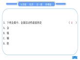 科粵版九年級化學(xué)周周測七(6.1～6.2)習(xí)題課件