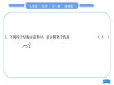 魯教版九年級(jí)化學(xué)上單元周周測三[2.3至化學(xué)實(shí)驗(yàn)基本技能訓(xùn)練(二)習(xí)題課件