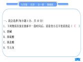 鲁教版九年级化学下单元周周测九(7.1－7.2)习题课件
