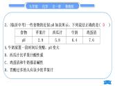 鲁教版九年级化学下单元周周测十(7.3至探究酸和碱的化学性质)习题课件