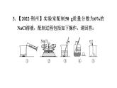 人教版九年级化学下册第九单元实验活动5　一定溶质质量分数的氯化钠溶液的配制课件