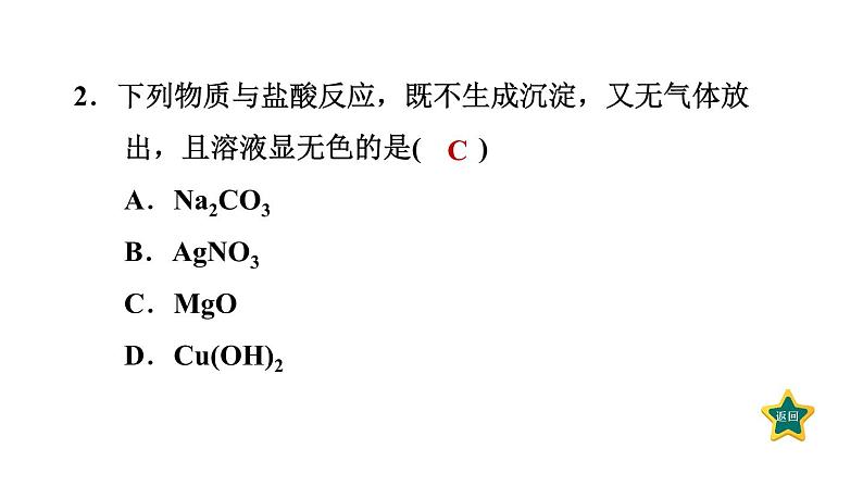 人教版九年级化学下册第十单元热门考点整合专训课件第4页