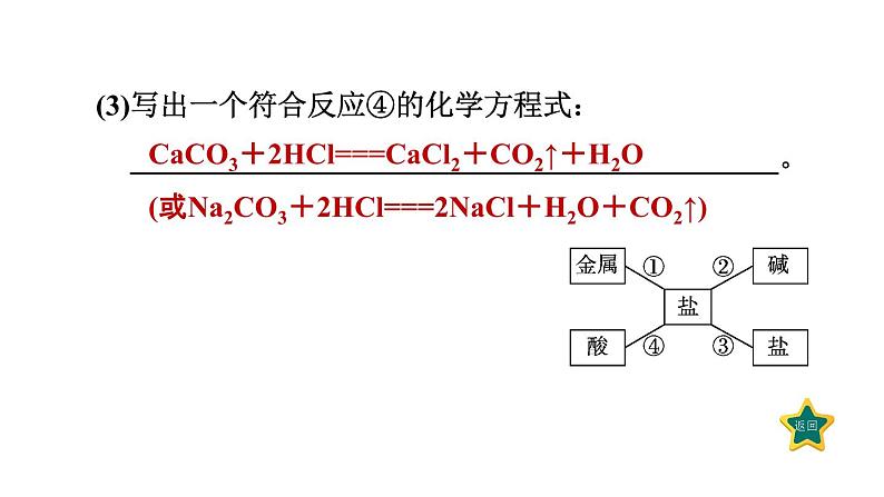 人教版九年级化学下册第十一单元热门考点整合专训课件08