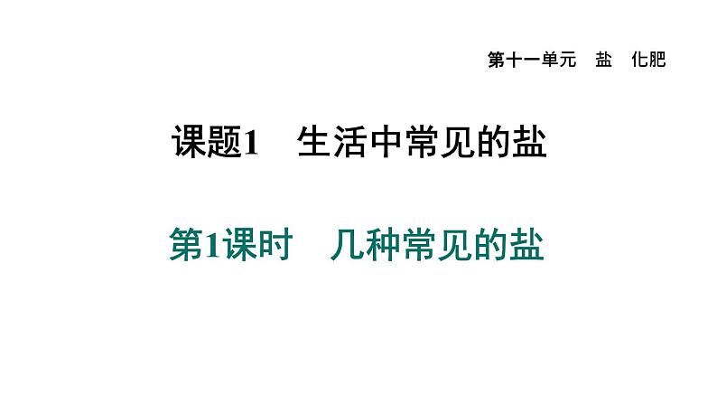 人教版九年级化学下册第十一单元课件合集共7套第2页