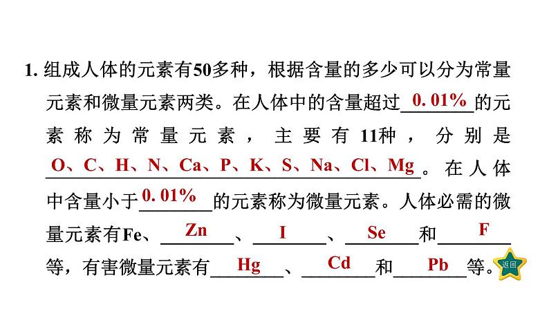 人教版九年级化学下册12-2化学元素与人体健康课件第3页