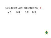 人教版九年级化学下册12-2化学元素与人体健康课件