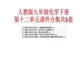 人教版九年级化学下册第十二单元课件合集共5套