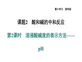 人教版九年级化学下册10-2-2溶液酸碱度的表示方法——pH课件