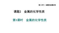 初中化学人教版九年级下册课题 2 金属的化学性质复习课件ppt