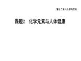 人教版九年级化学下册复习12-2化学元素与人体健康课件