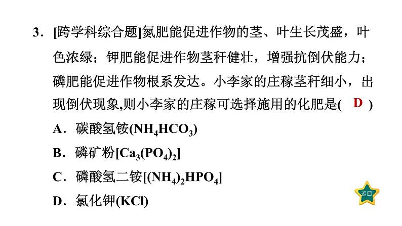 人教版九年级化学下册11-2化学肥料课件第5页