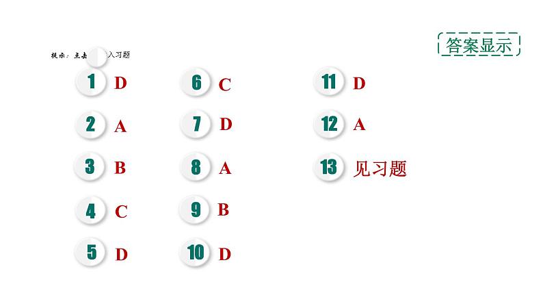 人教版九年级化学下册第十二单元考前基础练七【第1～12单元】课件02