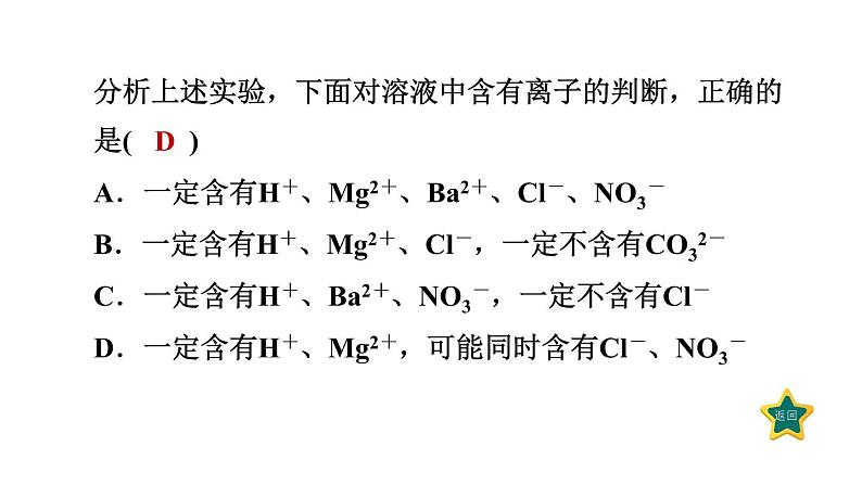 人教版九年级化学下册第十一单元单元易错专训课件第6页