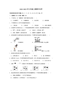 河南省郑州市管城回族区外国语学校长青路校区2022-2023学年九年级上学期线上学情调研化学试题（Word版无答案）