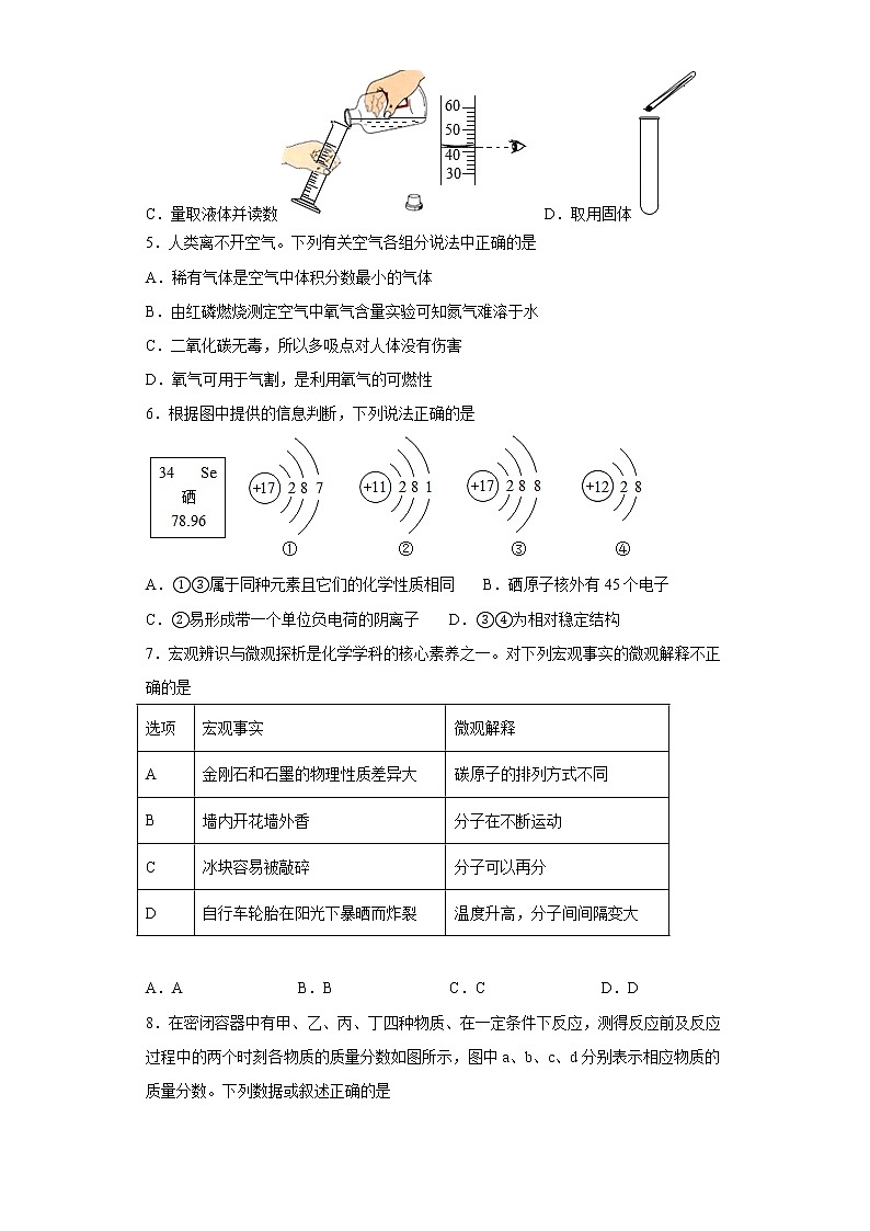 陕西省渭南市华州区2021-2022学年九年级上学期期末化学试题(含答案)第2页