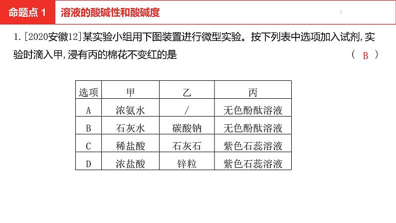 中考总复习化学（安徽地区）第十单元酸和碱课件04