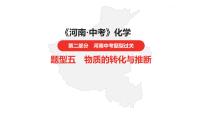 中考总复习化学（河南地区）17.题型五  物质的转化与推断课件